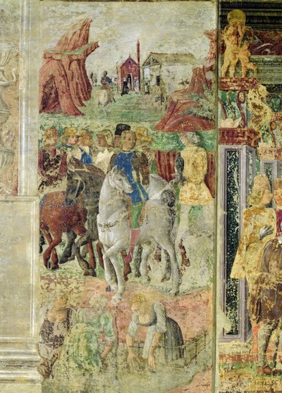 Alegorías de los meses, julio: Borso d